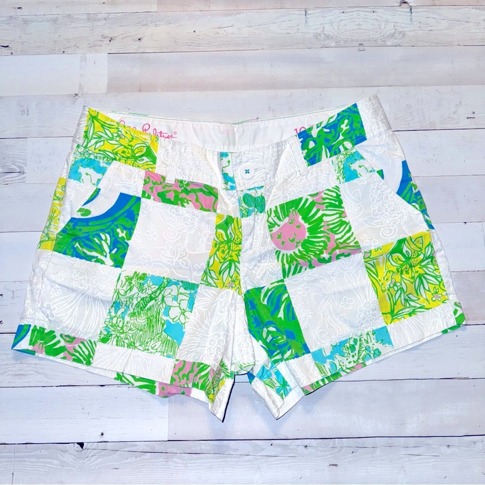Lilly Pulitzer Patchwork Callahan Short, size 10